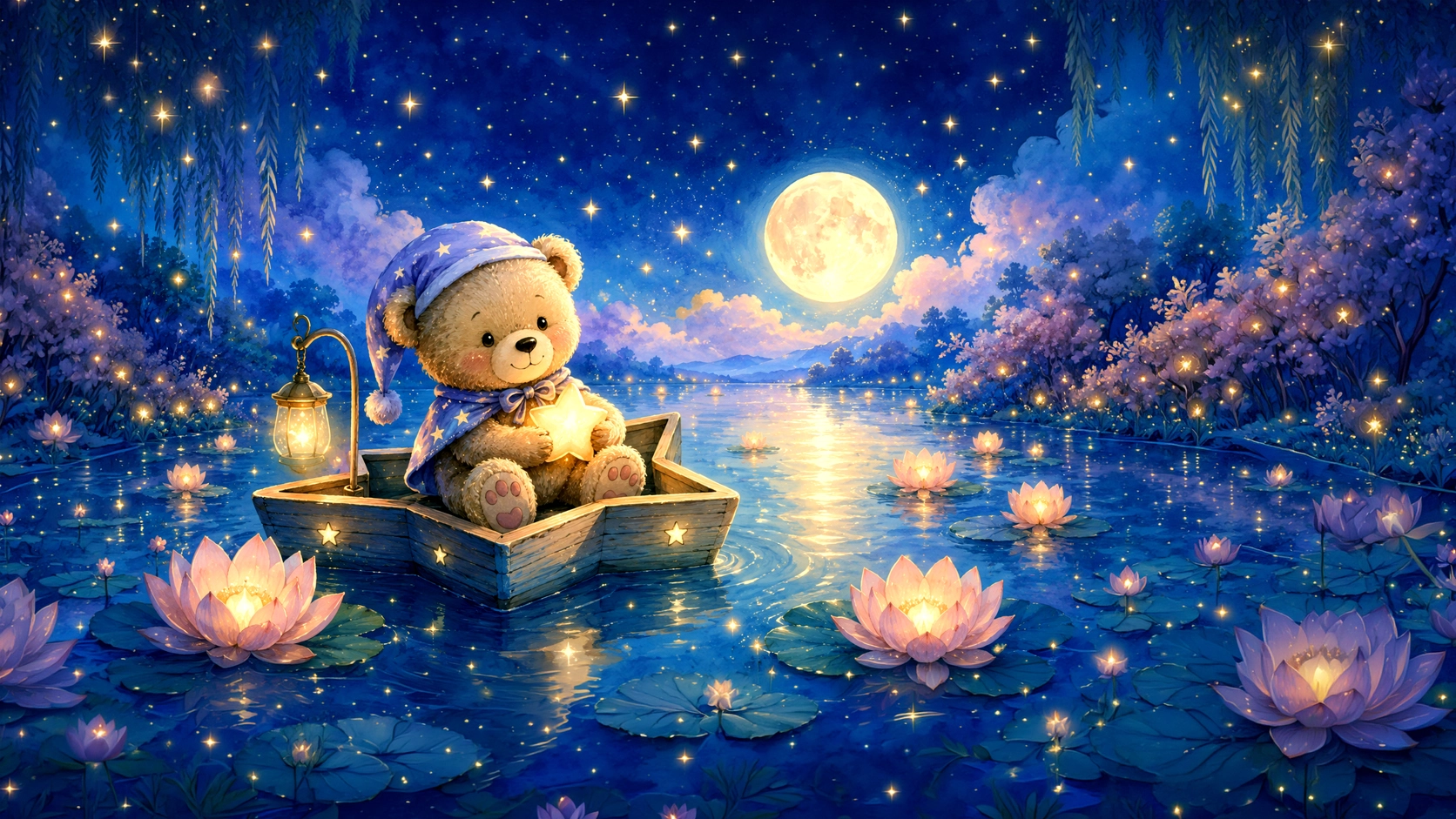 Teddy Bear Star Boat Vocal Lullaby