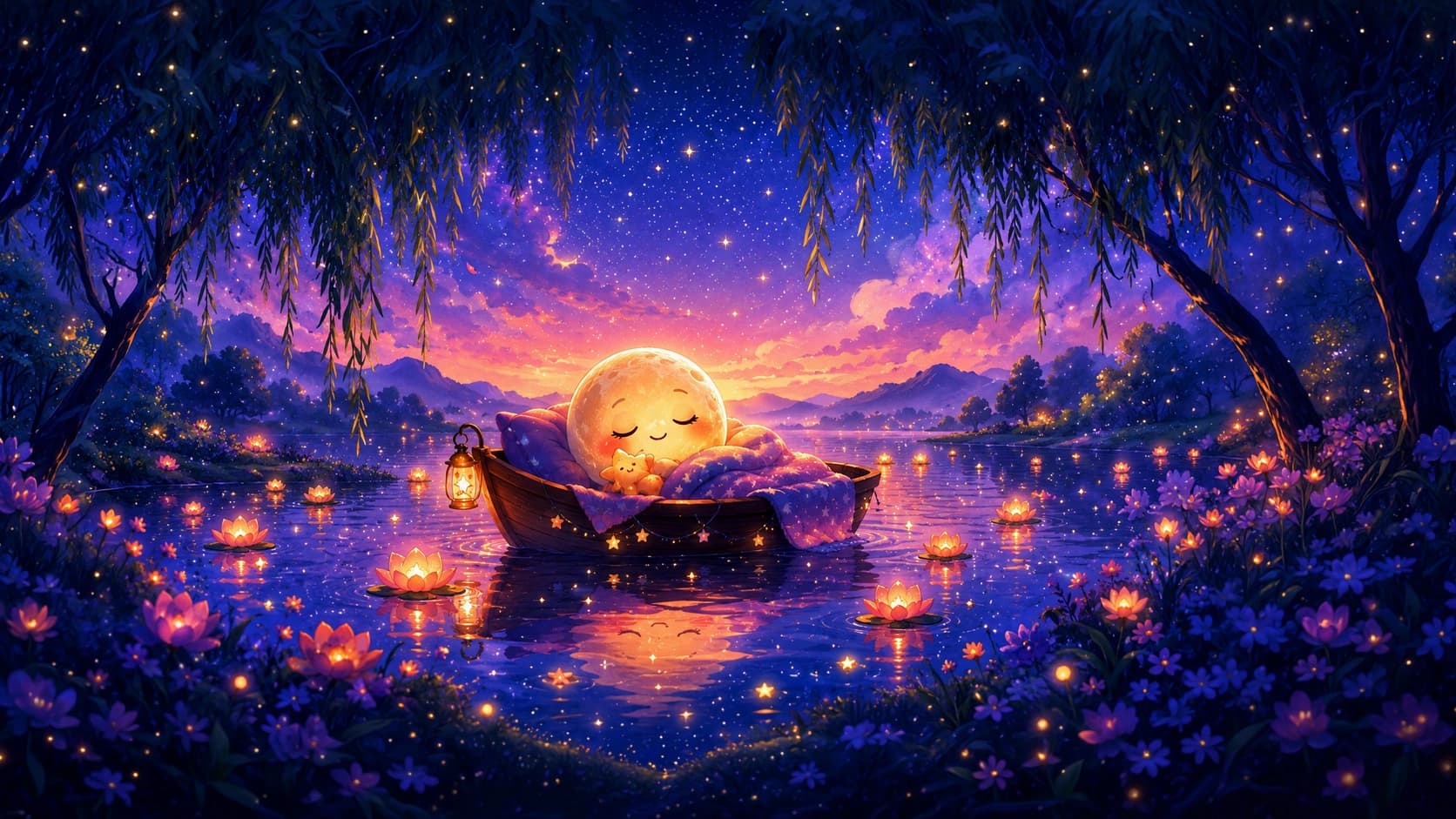 Moon Boat Vocal Lullaby
