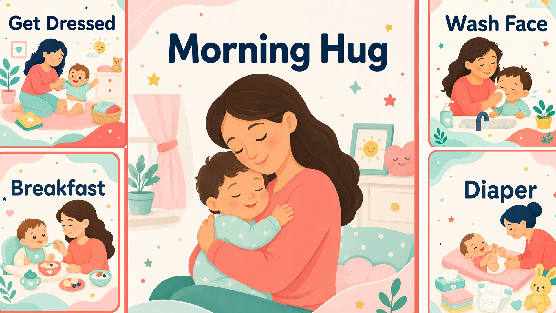 Morning Routine Cards 0–2